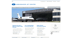Desktop Screenshot of ambassadorjetcenter.com
